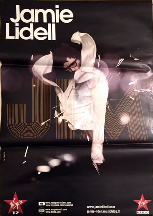 Jamie LIDELL - 70x100 cm - AFFICHE / POSTER