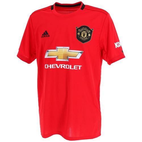 Maillot de football Adidas Manchester maillot h 201920 Rouge taille : M réf : 19807