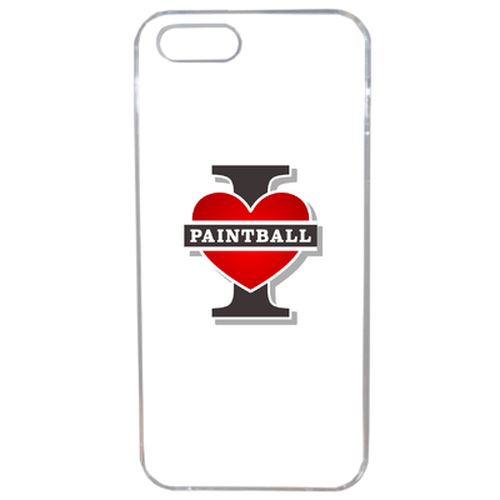 Coque I Love Paintball Compatible Iphone 5s Transparent