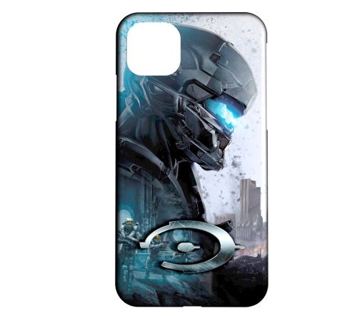Coque rigide compatible pour iPhone 11 Pro Max Halo Master Chief Concept Art 07