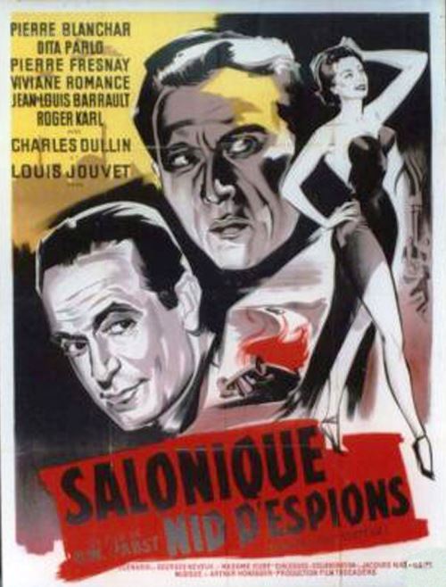 Salonique Nid d'Espion AFFICHE CINEMA ORIGINALE