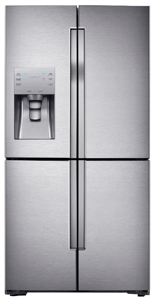 Samsung Rf56J9040Sr - Refrigerateur Americain - 564L 361 + 203 L - Froid Ventile-A+ - L 90,8 X H 182,5 Cm - Inox Anti Trace