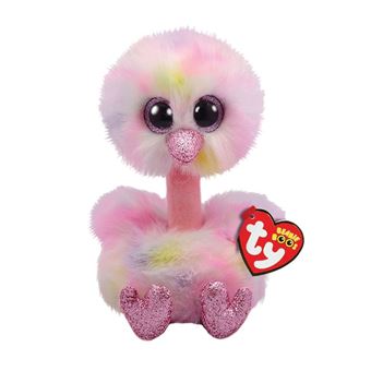 Peluche Ty Beanie Boo's Small Avery L'Autruche