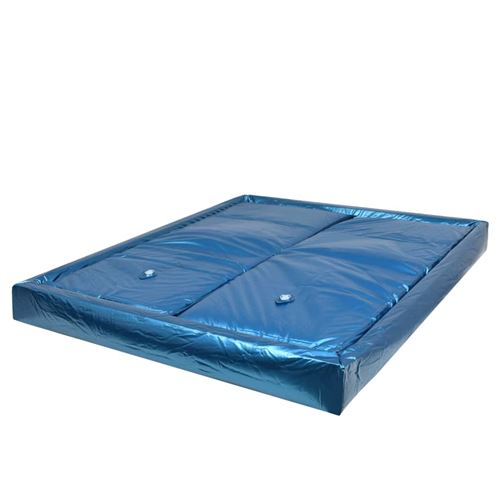 vidaXL Matelas à eau avec doublure et séparateur 160 x 200 cm F3