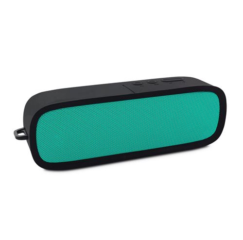 Enceinte Fantec Novi F 20, Bluetooth 4.1, basse profonde, équipé d'un microphone avec kit main-libre, speaker turquoise