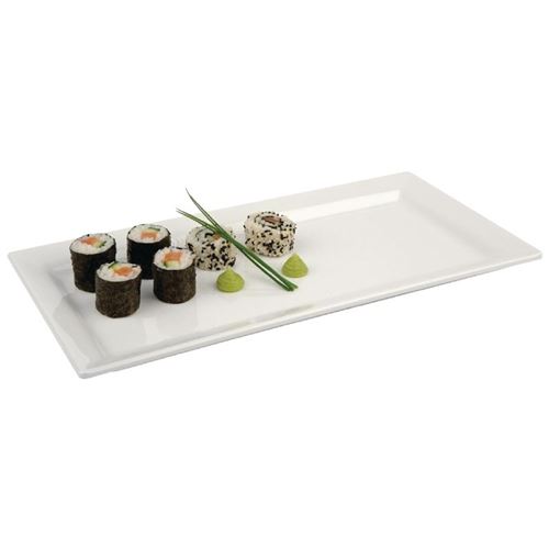 Plateau rectangulaire en mélamine Pure APS 355 mm - - Mélamine 355x180x30mm