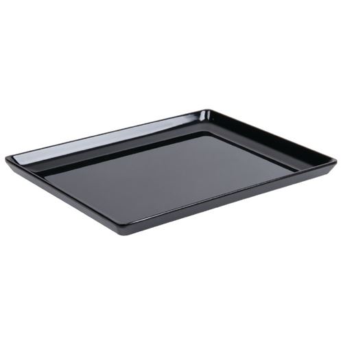 Plateau en mélamine APS Float noir GN 1/1