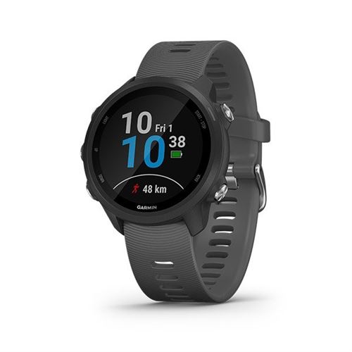 Garmin Forerunner 245 GPS Montre de sport à fréquence cardiaque au poignet - Noir (010-02120-45)