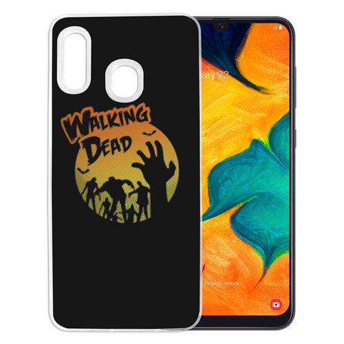 Coque pour Samsung Galaxy A20e -  Walking Dead Logo Vintage