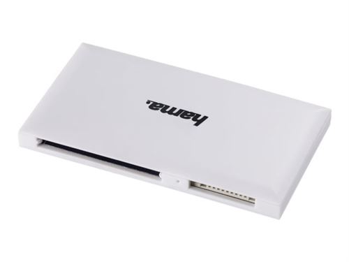 Hama Lecteur multicartes USB 3.0 SD / microSD / CF blanc