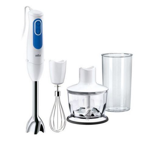 Braun Multiquick 3 MQ3035WH Sauce - Handblender - 700 W - wit/blauw