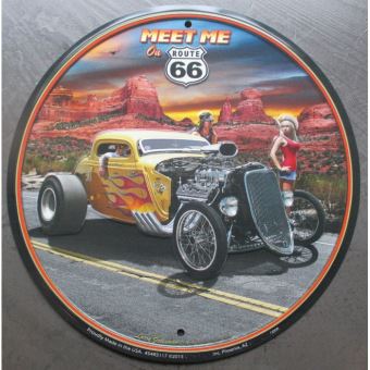 Batte De Softball Personnalisée Miken 34" 28oz - Flammes Hot Rod Bleu Et Jaune