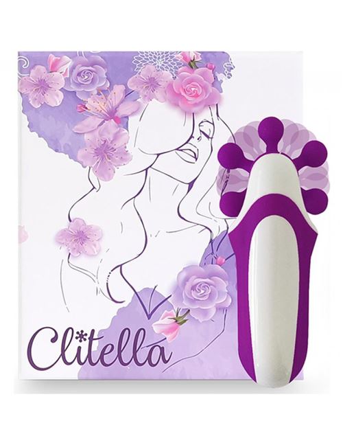 feelztoys - clitella oral estimulador de clítoris - morado