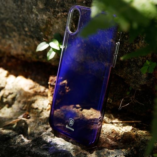 Iphone X / Xs Coque Protection Plastique Noir Als80331