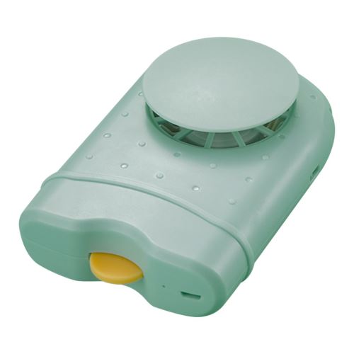 Ventilateur USB rechargeable portable Éventail suspendu vert