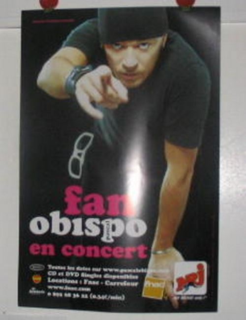 Obispo - 40x60 cm - AFFICHE / POSTER