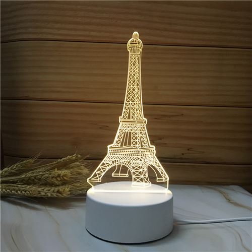 Veilleuse LED 3D Tour Eiffel DY-39