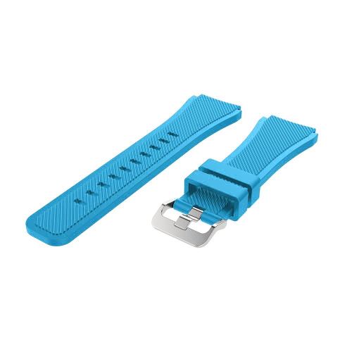 Bracelet en silicone pour SAMSUNG galaxy Watch 46mm/Gear S3 - Bleu