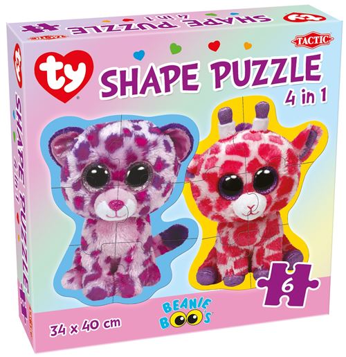 Tactic Puzzle forme Ty bonnet Boo de 4-pièces 6 pièces