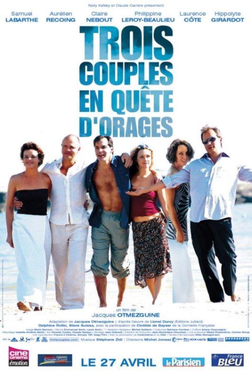Trois Couples En Quête d'Orages AFFICHE CINEMA ORIGINALE