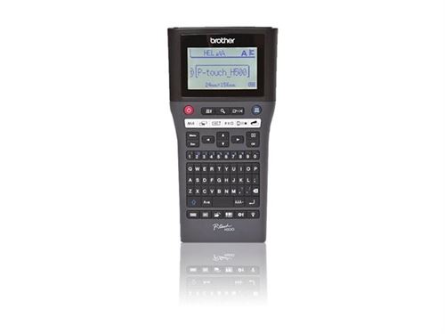 Brother P-Touch Pt-H500 - Étiqueteuse - Noir et Blanc - Transfert Thermique - Rouleau (2,4 Cm) - 180 Dpi - Jusqu'à 20 Mm/Sec - Usb 2.0 - Outil De Coupe - Impression Par 7 Lignes