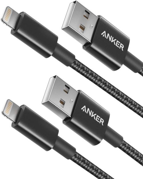 câble USB 1 mètre en Double tressage Nylon avec connecteur Lightning