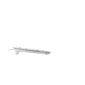 CHERRY KC 6000 SLIM POUR MAC - Clavier - USB - Français - commutateur : CHERRY SX - argent