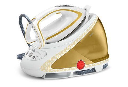 Calor Pro Express Ultimate Care GV9581C0 - Stoomstrijksysteem met automatische uitschakeling - zoolplaat: Durilium AirGlide Autoclean - 2600 W - golden