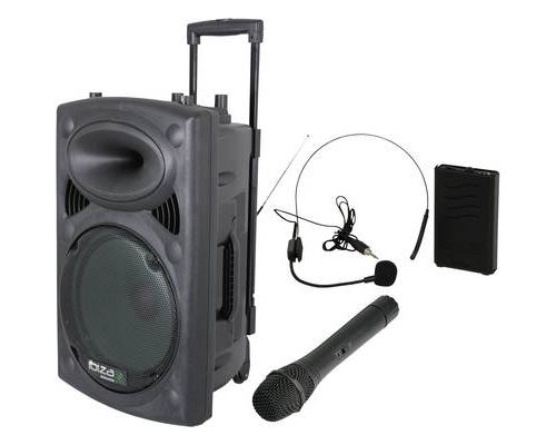 IbizaSound PORT12VHF-BT - luidspreker - voor PA-systeem - draadloos
