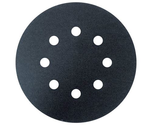 Wolfcraft 3191000 Lot de 5 Disques perfor&eacute;s abrasifs auto-agrippants &oslash; 125 mm grain 280