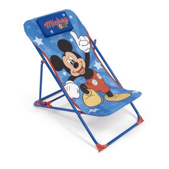 Tabouret De Rangement Pliable Mickey – 30x30x30 Cm, En Textile, Pour Jouets Et Décoration Enfant