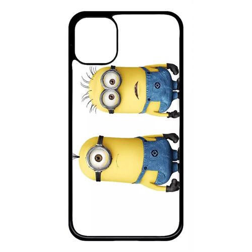 Coque My-Kase pour apple iPhone 11 - despicable me 2 minions - Plastique Noir