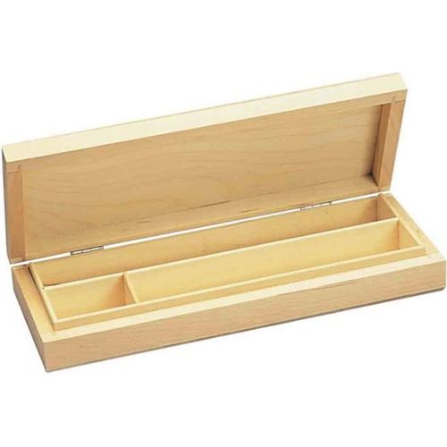 Plumier en bois avec 3 compartiments Ctop