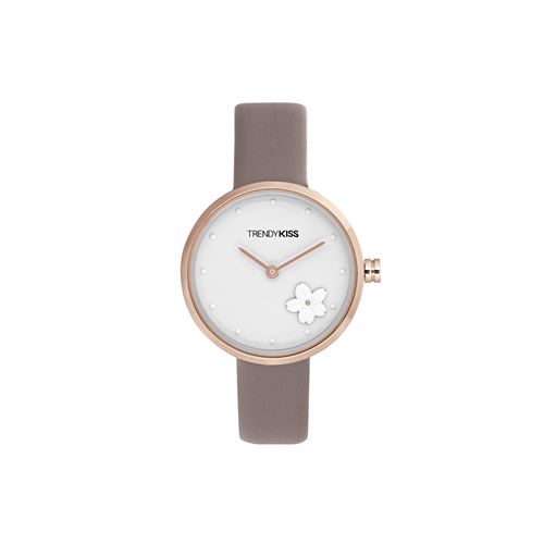 Montre Femme Trendy Kiss Georgia TRG10143-03 - Bracelet Cuir Marron