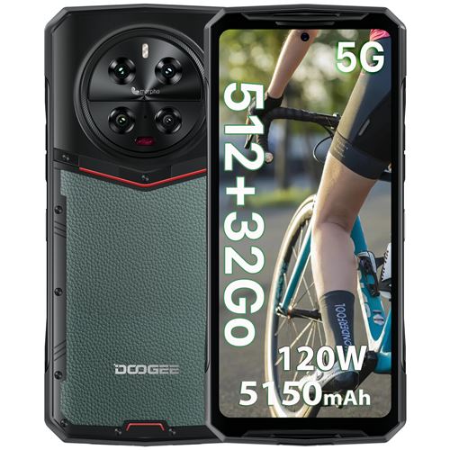5G Smartphone DOOGEE DK10 6.67 512Go - Vert