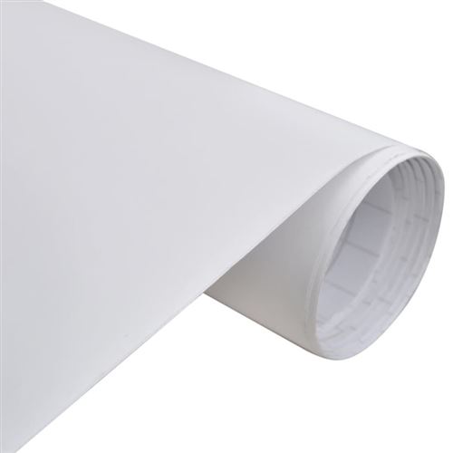vidaXL Autofolie Matt Weiß 100x150 cm
