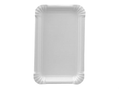 PAPSTAR pure - Assiette - carré - jetable - blanc (pack de 250)