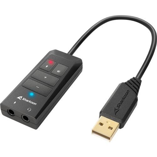 Sharkoon 4044951034215 carte sons 7.1 canaux USB