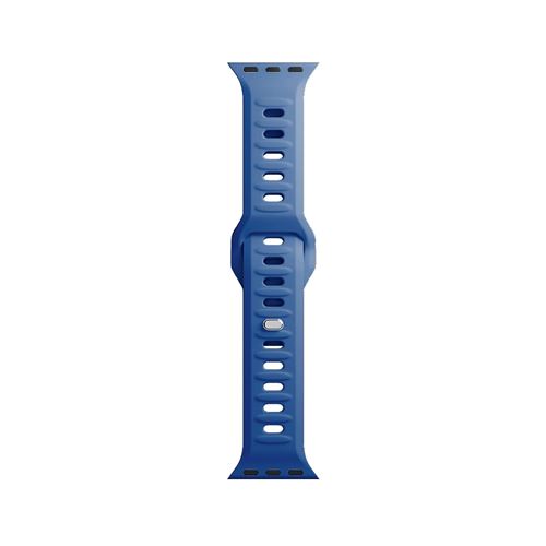 Non Communiqué Bleu Bracelet En Silicone Pour Apple Watch 3Mk 42/44/45/49Mm