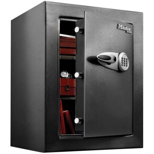 Non Communiqué Coffrefort Haute Sécurité A Combinaison Électronique Xl 119 Litres Master Lock T8331ml
