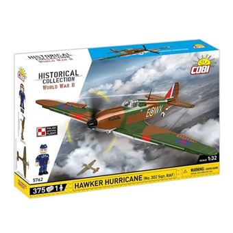 Cobi 5762 - Avion Hawker Hurricane (No.302.Sqn.Raf) - Jeu de Construction - 1