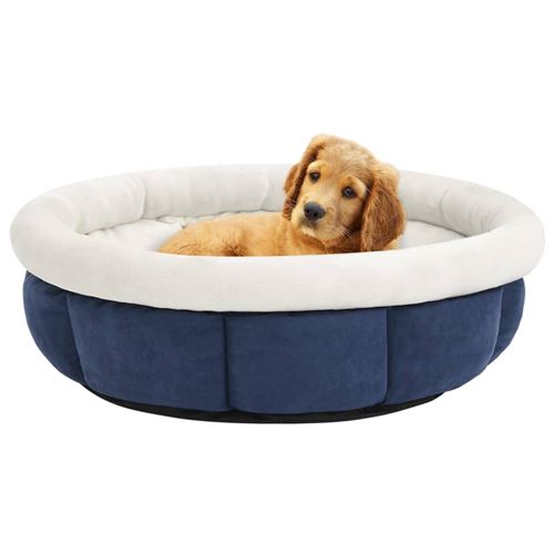 vidaXL Lit pour chien 70x70x26 cm Bleu