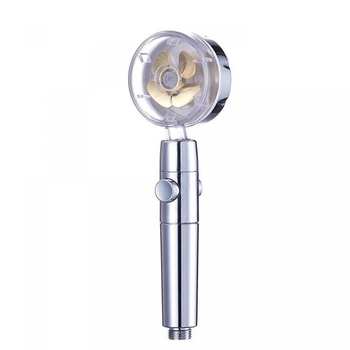 Herzberg - Pommeau de Douche Haute Pression - Turbocompresseur Filtrant - Or - Image 3