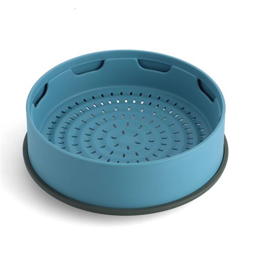 Non Communiqué Bleu Panier À Vapeur 24 Cm - Greenpan - Plastique