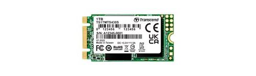 Disque SSD interne Transcend MTE400S M.2 2242 1 To Noir