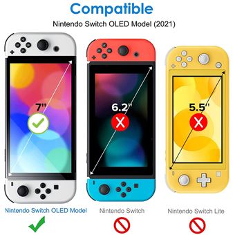 Verre Trempé 9H pour Nintendo Switch OLED - KONIX - 61881117893