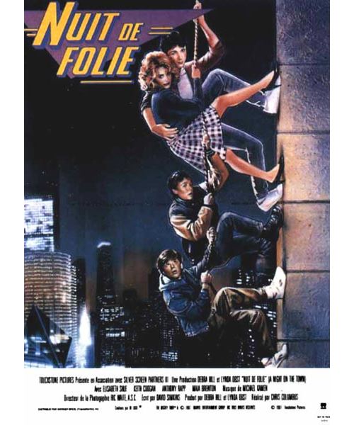 Nuit de Folie - 1988 - Elesabeth Shue - 40x60cm - Affiche de cinéma originale pliée