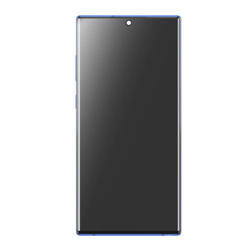 Non Communiqué Noir Écran Complet Original Pour Galaxy Note 10 Plus Dalle Lcd Avec Châssis Et Vitre Samsung