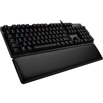 Logitech Gaming G513 - Clavier - backlit - USB - AZERTY - Français - commutateur : GX Brown Tactile - carbone - 1