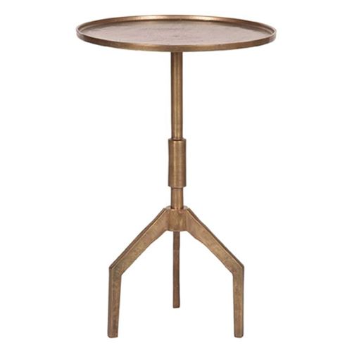 LABEL51 Table d'angle Climb 40x40x63 cm Doré antique